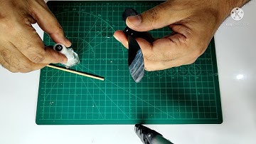 Rc plane propeller easy balancing, no tools