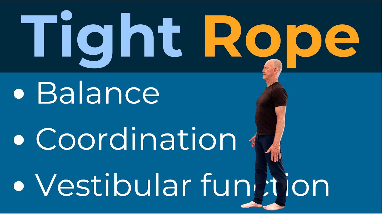 Balance Tension Rope Tight Rope : improve your balance and coordination - YouTube