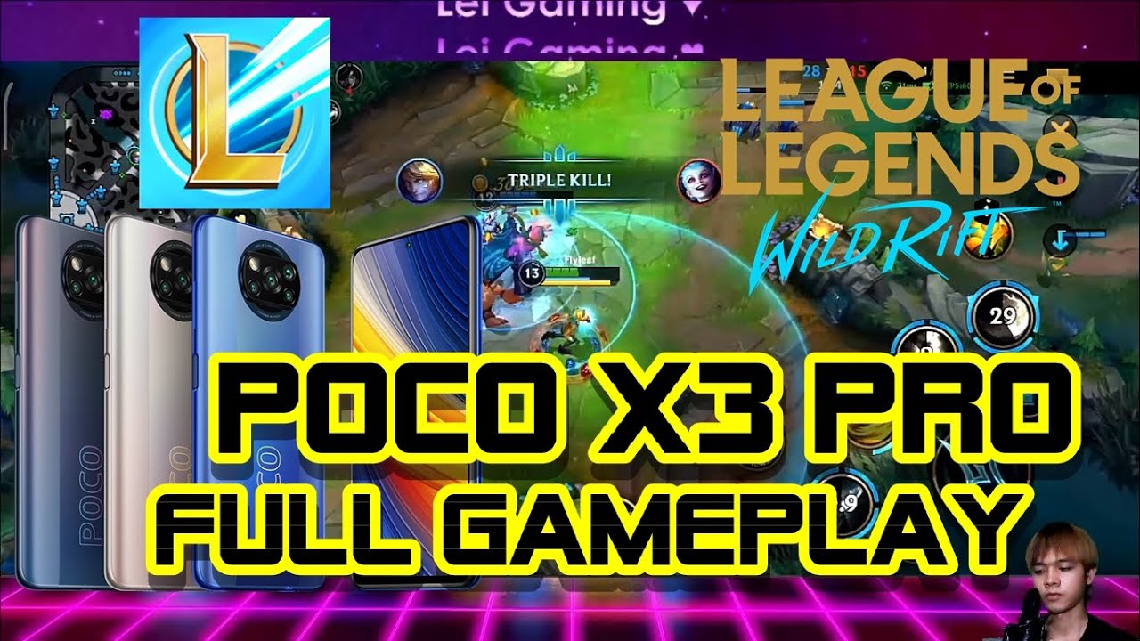 POCO X3 PRO || WILD RIFT GAME TESTING FULL GAMEPLAY MAX SETTINGS!!! (SMURF ACCOUNT)