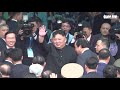 Quay chậm hình ảnh ông Kim Jong Un rời ga Đồng Đăng về nước