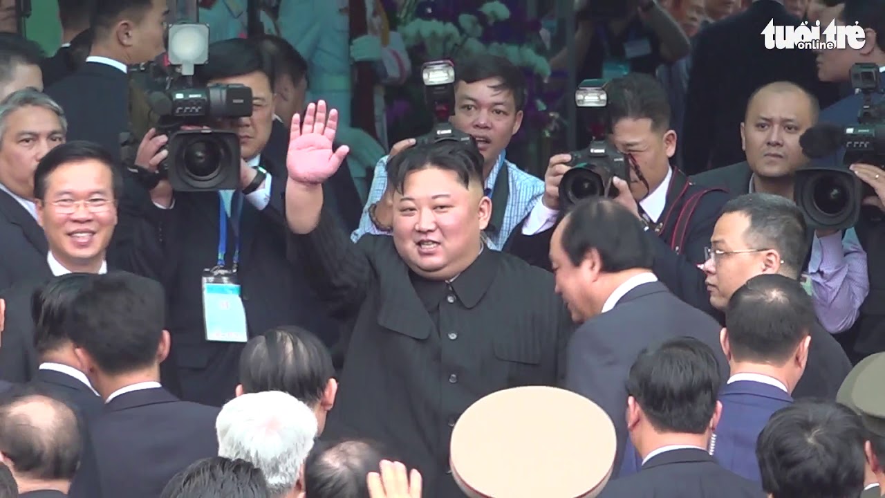 báo tuổi trẻ cười Quay chậm hình ảnh ông Kim Jong Un rời ga Đồng Đăng về nước