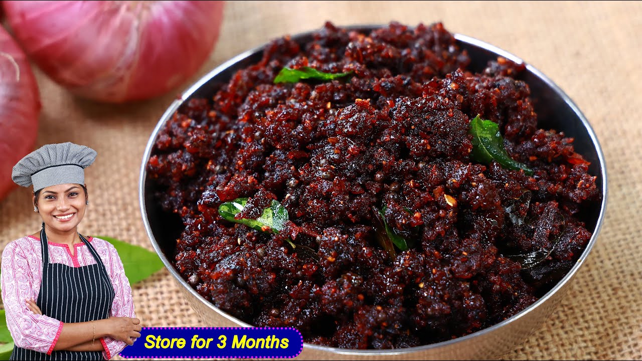 ചപ്പാത്തി, പൂരി, ദോശ, ചോറിനൊപ്പം ഇങ്ങനെ ഒരു Sidedish ഉണ്ടെങ്കിൽ😋👌| Onion Thokku Recipe | Ulli Curry