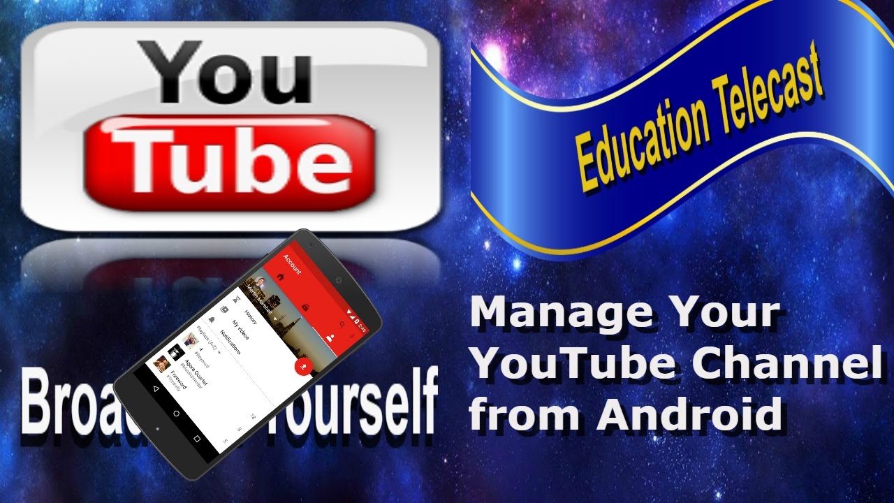 How to Manage Your YouTube Channel from Android app in Urdu/Hindi
