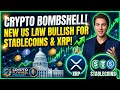 CRYPTO BOMBSHELL: New US Law Sparks massive XRP &amp; Stablecoin Explosion! ep.64
