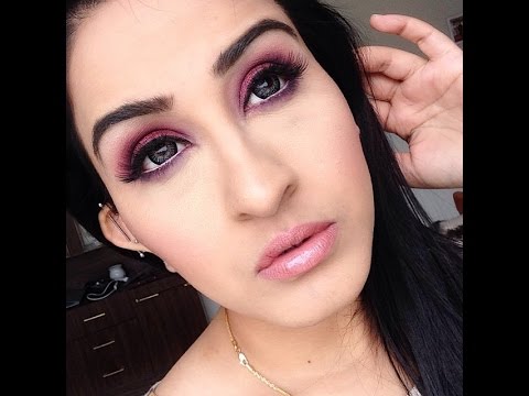 Plum Smokey Eyes