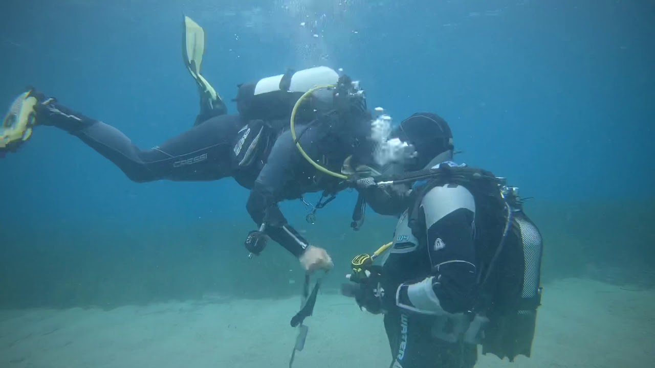 Equipment exchange (Divemaster stress test) please do not repeat this