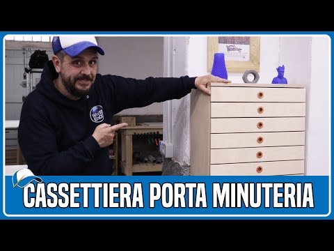 Cassettiera porta minuteria