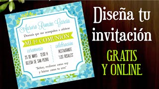 HOW TO MAKE A FREE ONLINE INVITATION screenshot 1