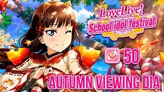 AUTUMN VIEWING DIA (50 GEMAS) | LOVE LIVE SIF