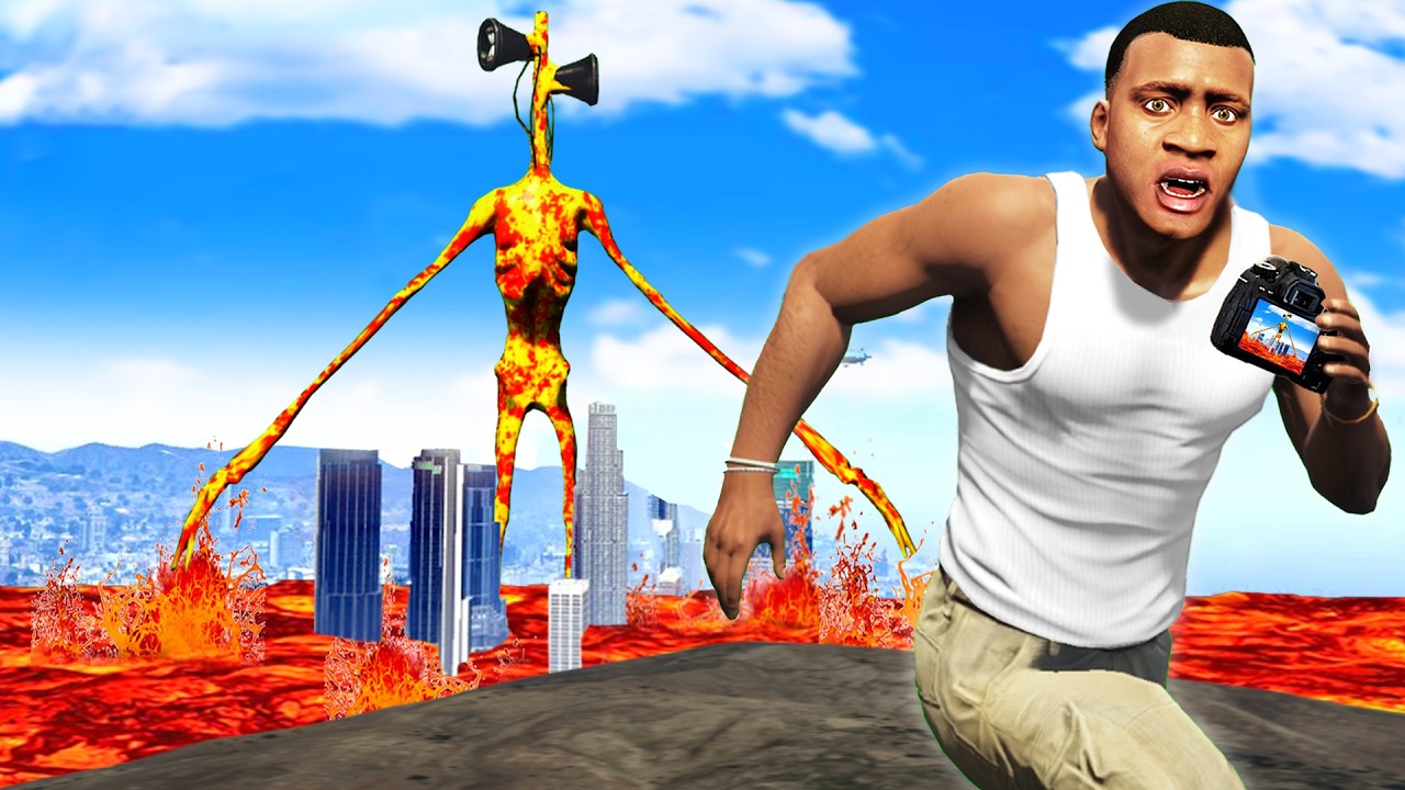 GTA 5 - Ich habe LAVA SIREN HEAD gefunden!