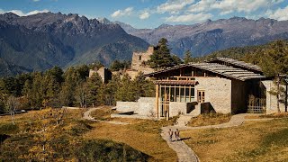 Six Senses Bhutan, Paro Lodge - full tour (5-star mountain lodge)