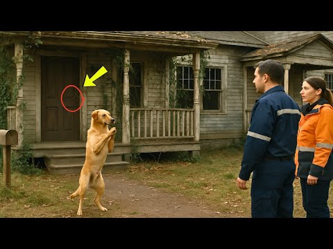 كلب ضال يحرس منزل ا مهجور ا يتوسل للمساعدة ما وجدوه بالداخل صدم الجميع