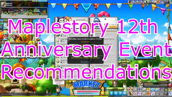 MapleStory 9th Anniversary: Maple Leaf Event 