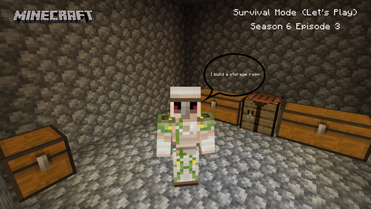 Season 6 Episode 3 Minecraft Let's Play (Survival mode) - YouTube