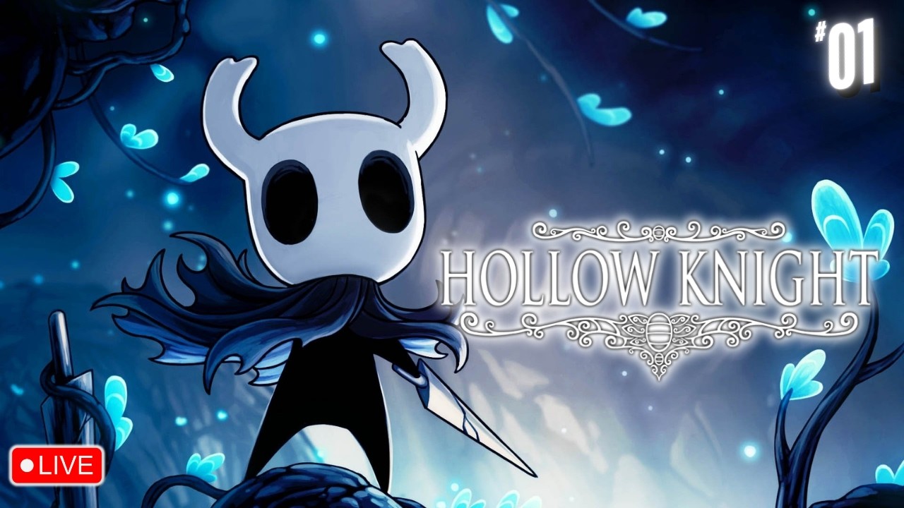 【Hollow Knight】 Live 🔴| First Playthrough Ep1