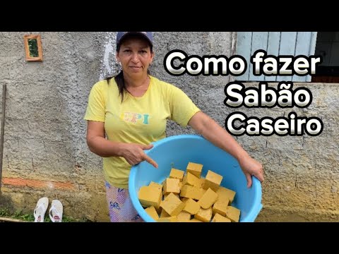 Fiz sabão caseiro usando azeite de #dendê