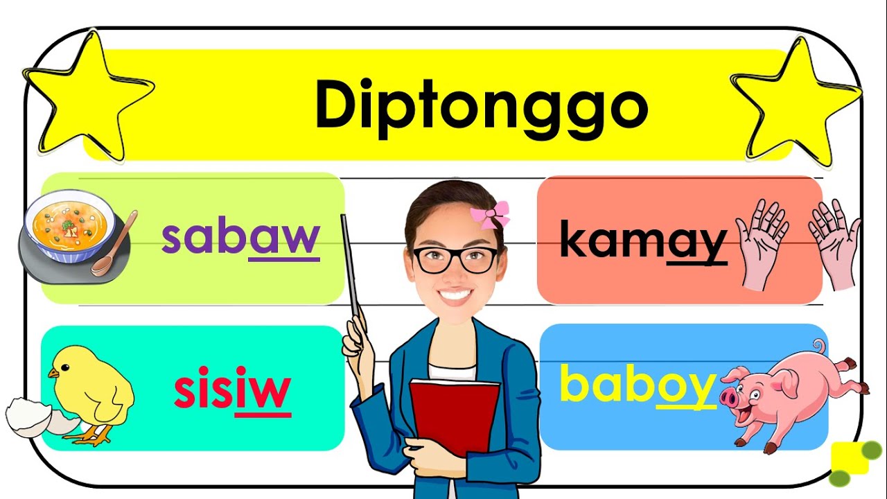 Diptonggo 2 Ll Pagsasanay Sa Pagbasa Ng Mga Salitang May Tunog