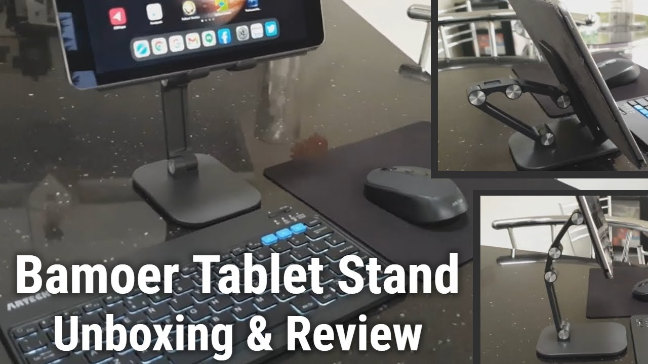 Bamoer Tablet Stand Review - Cheap Adjustable Tablet Holder