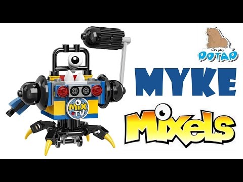 Лего Миксели Мультик Lego Mixels Series 9 Newzers Myke 41580 Миксель Звукорежисер Лего Мультики