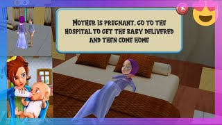 Busy Virtual Mother Simulator 2 Family Game screenshot 2
