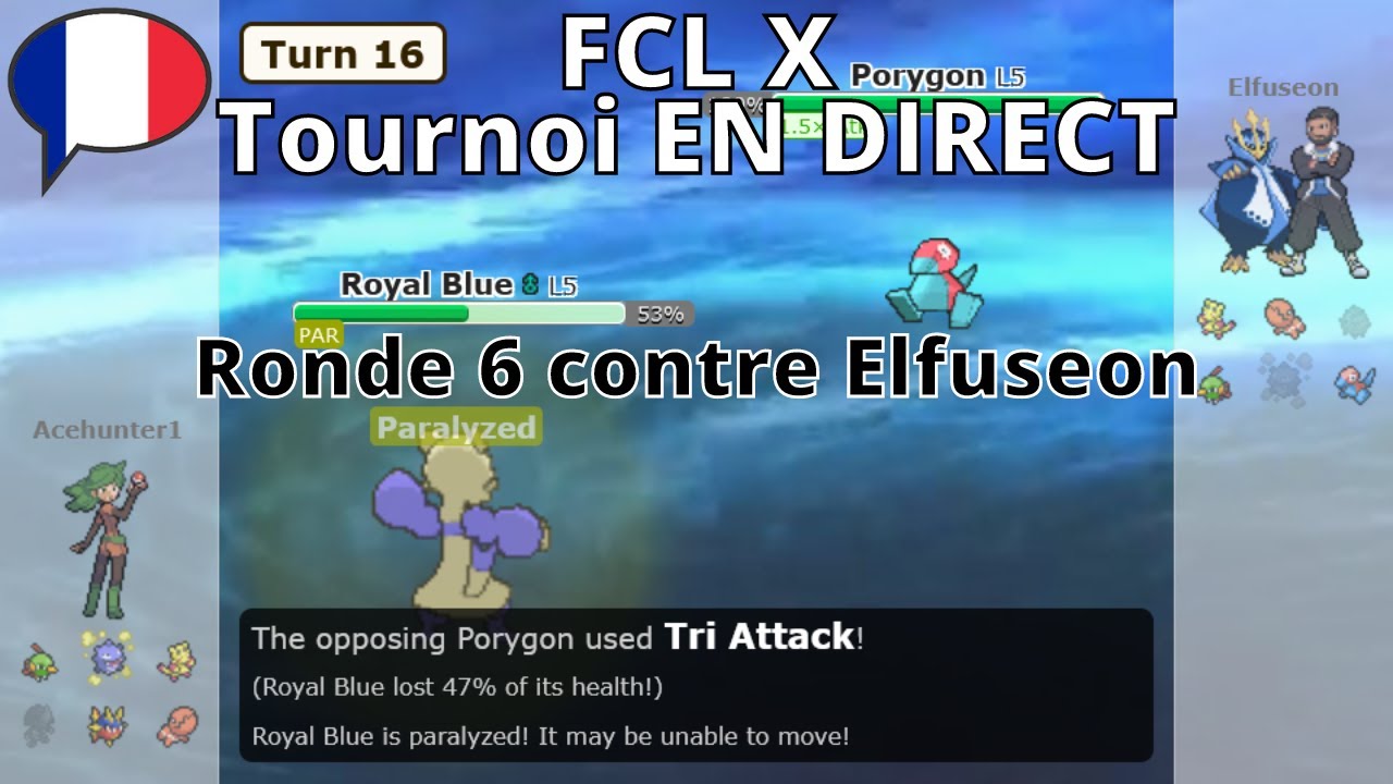 [FR] FCL X Ronde 6 contre Elfuseon (EN DIRECT) - YouTube