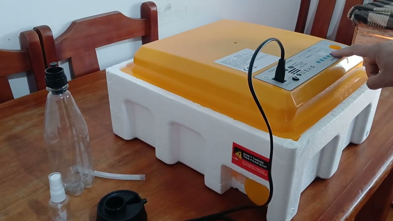 Armado y puesta a punto de incubadora automática de temu 