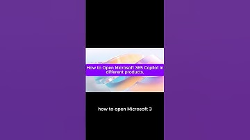 Where to Find Microsoft Copilot in Word & Excel #ai #tutorial #howto #microsoft #shorts #m365tips