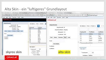 ADF Spotlight - Architektur & Integration - Grundkonzepte von Oracle ALTA UI