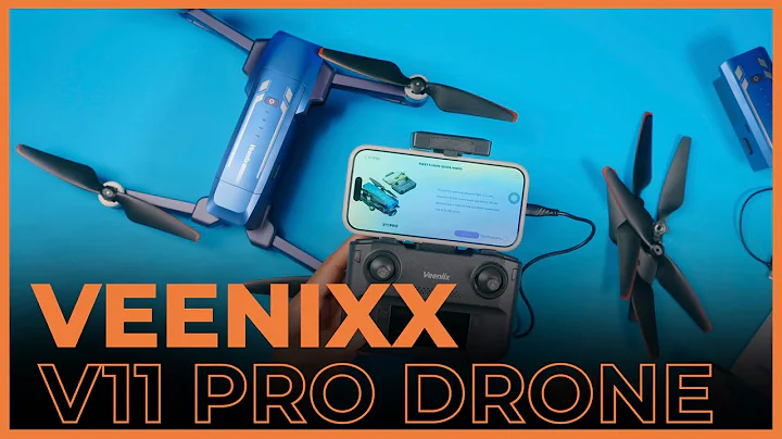 Veeniix V11PRO | This Drone Has an 8K Camera & 80 Min Flight Time!