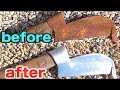 30年間サビ続けたナタを復活させる！【サビ落とし】