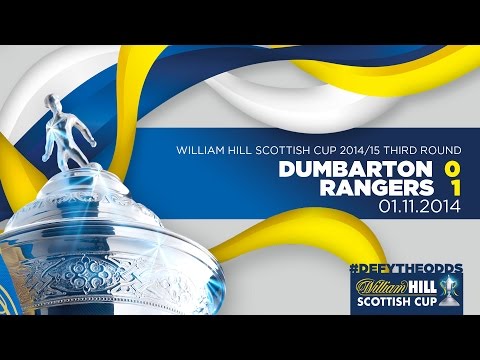 Dumbarton 0-1 Rangers William Hill Scottish Cup 2014-15 Third Round