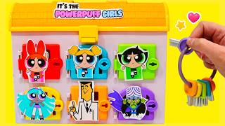 Puertas con manualidades de Las Chicas Superpoderosas