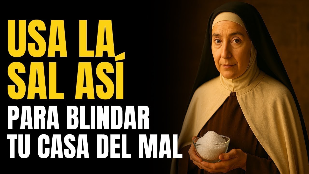 REZA CON SAL PARA BLINDAR TU CASA DEL MAL Y ABRIR CAMINOS DE PROSPERIDAD