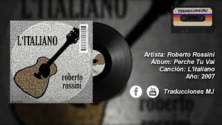 Litaliano De Roberto Rossini Traducida Y Subulada Al Español