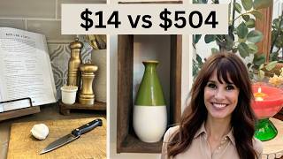 I Recreated $504 of Designer Decor for Just $14 | Dollar Tree & Thrift DIYs