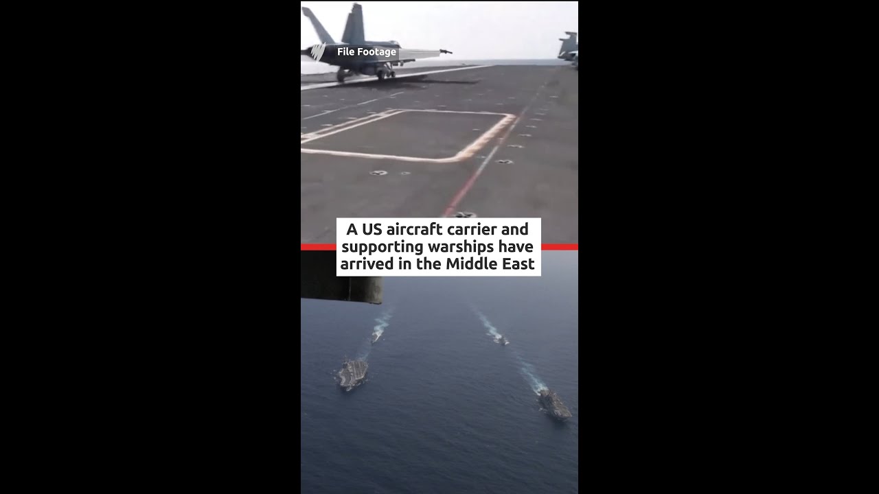 US ships enter Middle Eastern waters as Iran tensions rise
