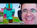 Minecraft ama EGGWARS'I MANHUNT YAPAN SÜREKLİ KAÇAN RAKİP! 😂