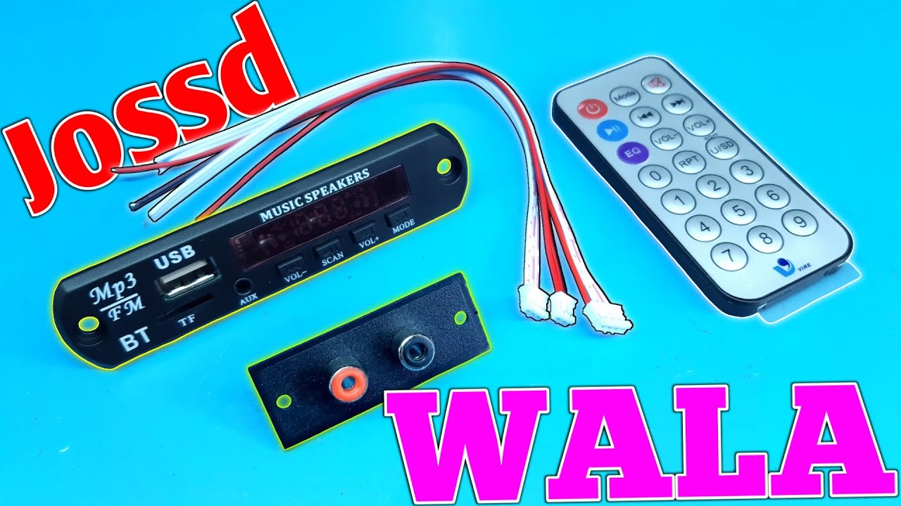 Anak SD pun Bisa❗❗Cara Rakit KIT MODUL MP3 BLUETOOTH RADIO🔴🔴