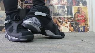 Air Jordan 8 Winterized “Gunsmoke” on Feet Show