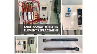 Tankless Water Heater Element Replacement / Test for Bad Heating Element