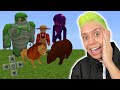 JOGUEI A CÓPIA DO MINECRAFT REALISTA COM MONSTROS ASSUSTADORES!!