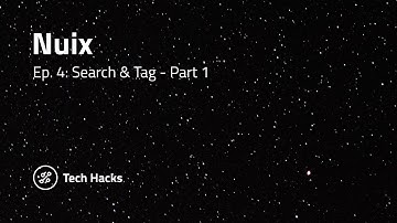 Arina Tech Hacks, Episode 4: Nuix – Search & Tag I