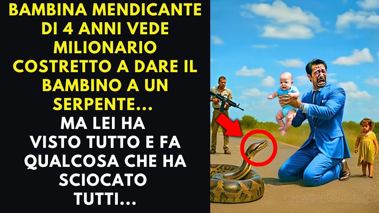 BAMBINA MENDICANTE DI 4 ANNI VEDE MILIONARIO COSTRETTO A DARE BAMBINO A ...