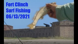 Fort Clinch Surf Fishing 06 2021 by Tide Down Outdoors 136 views 2 years ago 3 minutes, 50 seconds