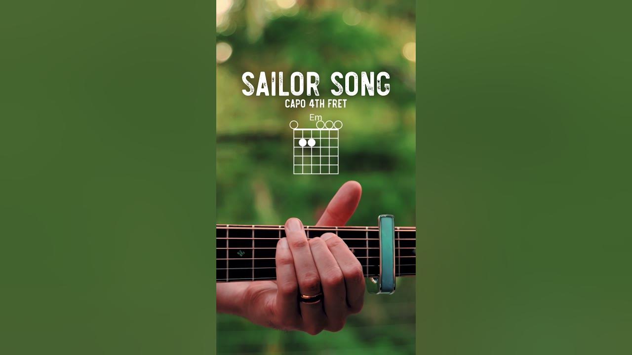 Sailor Song Gigi Perez Guitar Tutorial // Sailor Song Guitar Lesson