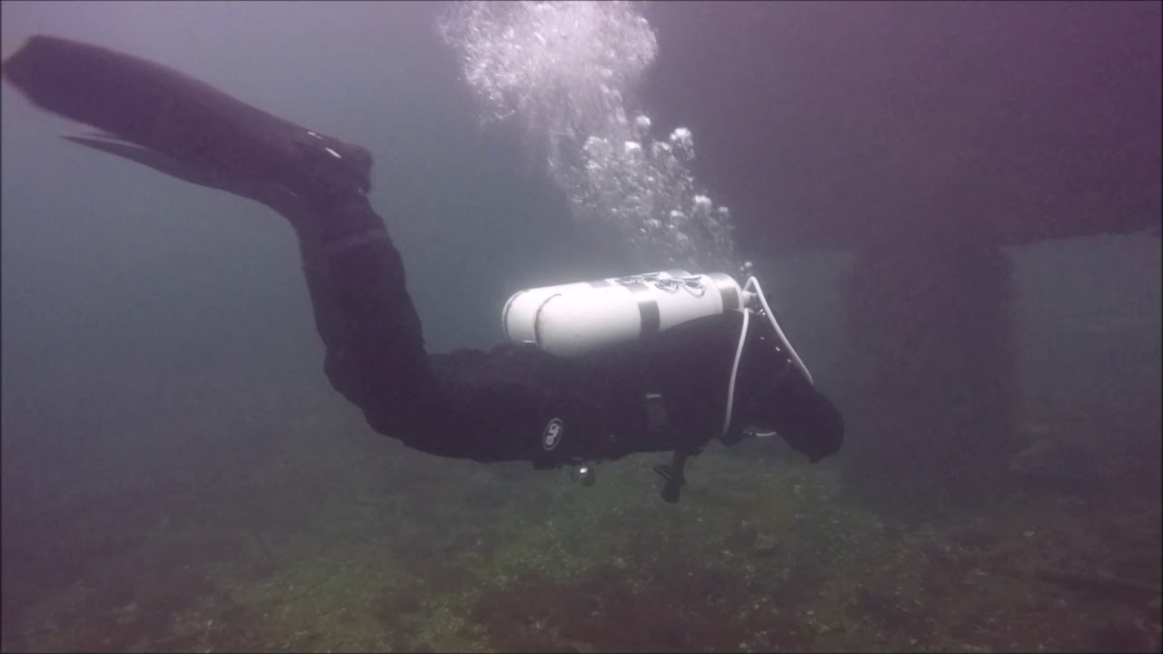 Dope diving Winter Scuba Diving in Norway YouTube