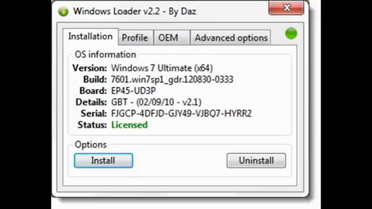 Cw 7 активатор. Windows Loader. Windows Loader 2.2.2 by Daz. Активатор Windows 7 Loader. Windows 7 Loader by Daz.