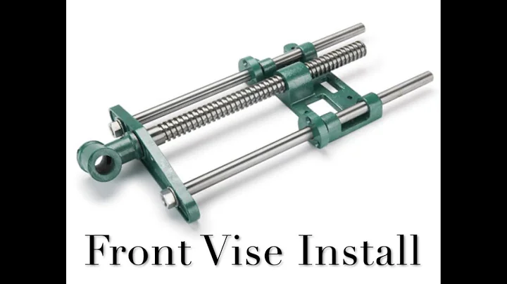 Workbench Front Vise Install