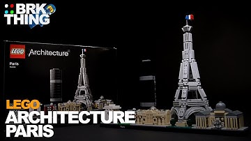 LEGO Architecture Paris 21044 (Unboxing & Speed Build)