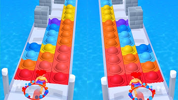 World Record Pop It Run 🌈😎🌈Android,iOS Walkthrough Gameplay